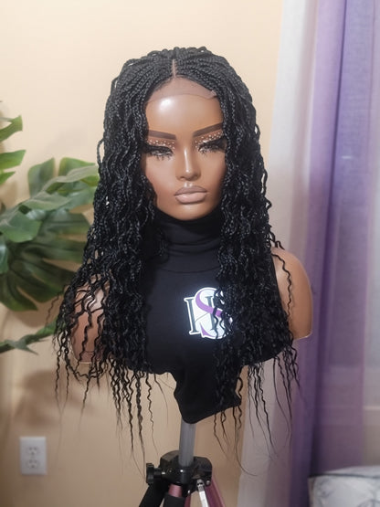 SADE | Middle Part Crinkled | 4x4 CLOSURE (Ready To Ship)