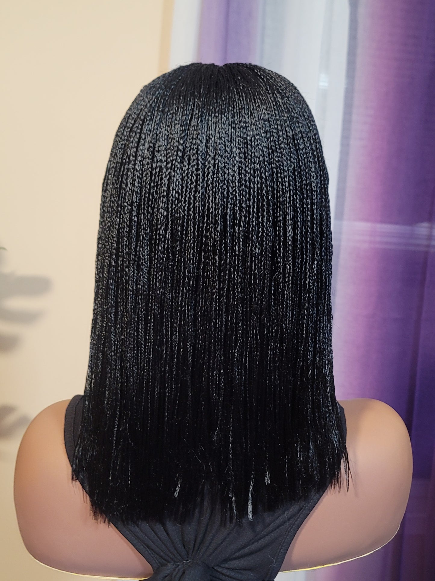 PATRA (BLACK)| MicroTwist Bob | 2x4 CLOSURE (Ready To Ship)