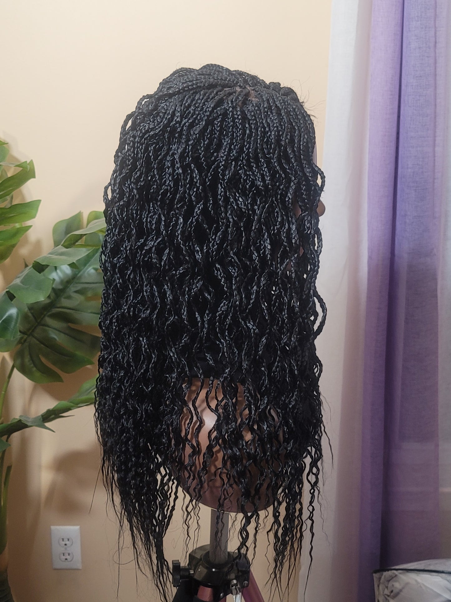 SADE | Middle Part Crinkled | 4x4 CLOSURE (Ready To Ship)
