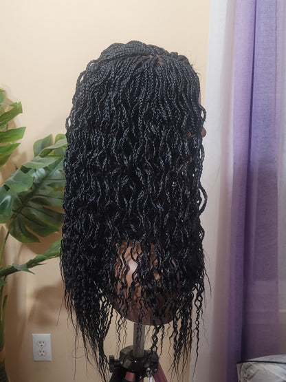 SADE | Middle Part Crinkled | 4x4 CLOSURE (Ready To Ship)