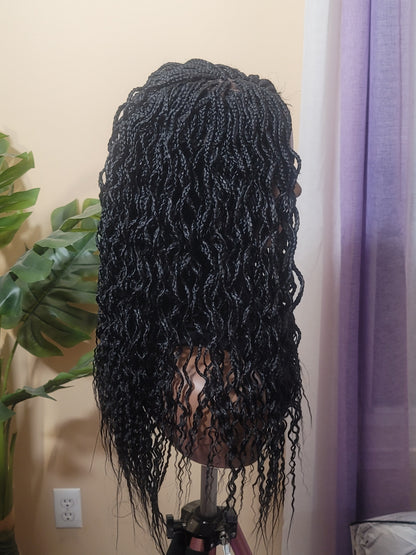 SADE | Middle Part Crinkled | 4x4 CLOSURE (Ready To Ship)