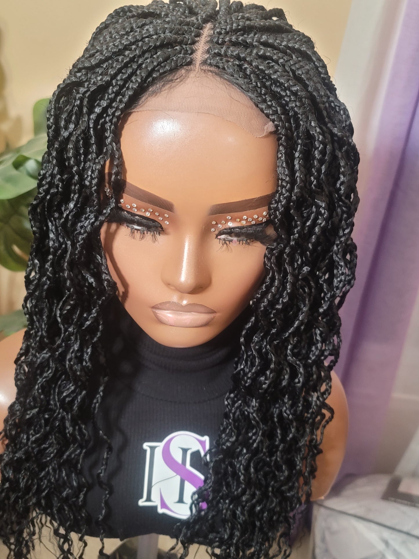 SADE | Middle Part Crinkled | 4x4 CLOSURE (Ready To Ship)